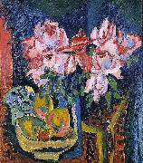 Pink Roses, Ernst Ludwig Kirchner